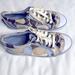 Coach Shoes | Coach Barrett Blue Tan Low Top Canvas Signature C Print Sneakers | Color: Blue/Tan | Size: 6.5