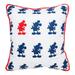 Disney Accents | Disney Parks Mickey Mouse American Legend Americana Throw Pillow | Color: Blue/White | Size: 16 1/2'' X 18''