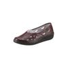 Slipper ACO, Damen, Gr. 38, rot (bordeaux), Glattleder, klassisch, Schuhe