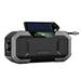 Multifunctional Portable Speaker Hand Crank Solar Radio AM/FM (Silver)