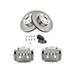 2002-2011 Subaru Impreza Front Brake Pad Rotor and Caliper Set - TRQ BKA18447