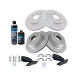 2008-2013 Chevrolet Avalanche Front and Rear Brake Pad and Rotor Kit - TRQ BKA23052