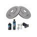 2010-2015 Chevrolet Camaro Rear Brake Pad and Rotor Kit - TRQ BKA24256