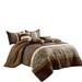 "Zulma 7-Piece Comforter Set (King) - Elight Home "