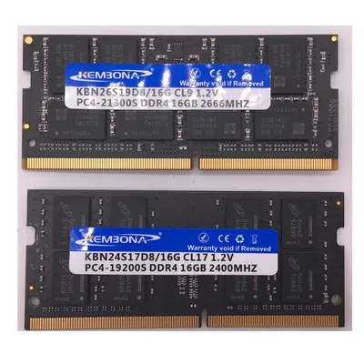KEMBONA – KIT de RAM DDR4 pour ordinateur portable 2x16 go 2400/2666MHZ 32 go 260 broches