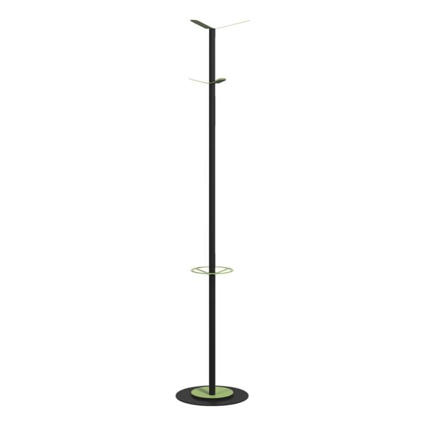 Paperflow Garderobe »easyCloth Color Range Black Edition« 6 Haken grün, 35x175x35 cm