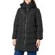 VERO MODA Damen Steppmantel VMNora gesteppter Damenparka mit Kapuze 10267675 black L