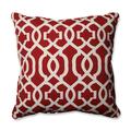 Pillow Perfect 598833 Indoor-Outdoor New Geo Red Floor Pillow - 25 in.