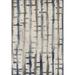 Berkley Bolivia Shag Area Rug RC2 Rc2 Multi Multi Grid Faded 8 x 10 Rectangle