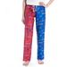 Women's Concepts Sport Royal/Red Buffalo Bills Breakthrough AOP Knit Split Pants