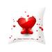 Dtydtpe Valentines Day Decor Valentine Home Decor Cushion Cover Survived Family Pillowcase Throw Pillow Cover