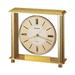 Bulova Clocks B1700 Metal Roman Numeral Non Ticking Clock Brass