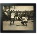 Framed Print: New York Female Giants - Miss Mccullum Catcher And Miss Ryan At