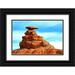 Taylor Douglas 18x13 Black Ornate Wood Framed with Double Matting Museum Art Print Titled - Mexican Hat