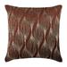 Toss Pillow Covers Toss Pillow Covers Decorative Pillow Covers 14x14 inch (35x35 cm) Red Velvet Throw Pillow Covers Handmade Pillow Covers Traditional Abstract - Golden Sitar