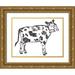 Dyer Beverly 18x15 Gold Ornate Wood Framed with Double Matting Museum Art Print Titled - Farm House Friend 2