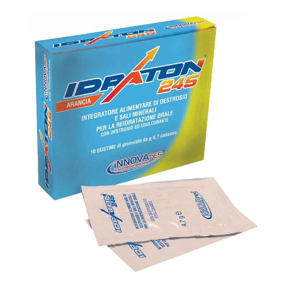 Idraton 245 Reidratante Orale 10 Bustine 10x4,7 g Bustina