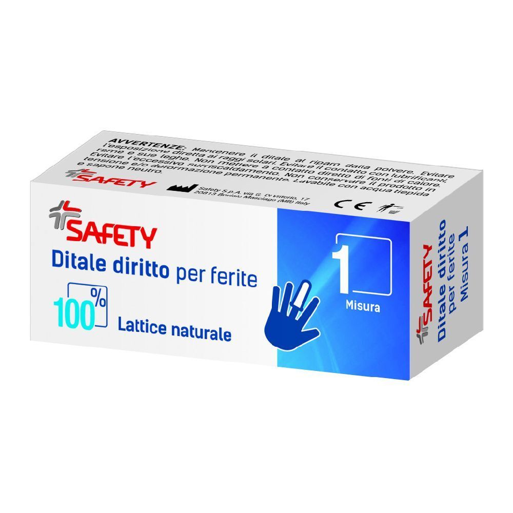 Safety Ditale in Lattice Retto Taglia 6 1 pz Copertura per le dita