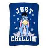 Disney Bedding | New Disney Winnie The Pooh's Eeyore Throw Blanket 46" X 60" Plush Blue | Color: Blue | Size: 45x60