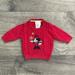 Disney Shirts & Tops | Disney Store Minnie Mouse Red Cable Knit Christmas Sweater | Color: Red | Size: 0-3mb