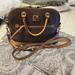 Dooney & Bourke Bags | Dooney & Bourke Wexford Leather Domed Zip Satchel--Brown | Color: Brown/Tan | Size: *See Description