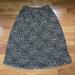 J. Crew Skirts | J Crew Cheetah Animal Print Pleated Black Tan Skirt Size 4 Womens | Color: Black/Tan | Size: 4