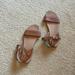 American Eagle Outfitters Shoes | American Eagle Brown Sandals Size 9.5 | Color: Brown | Size: 9.5