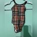 Burberry One Pieces | Burberry One Piece Swimwear 12 Months Brand New Great Condition | Color: Brown/Tan | Size: 12mb