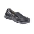 Blair Men's Dr. Max™ Leather Slip-On Casual Shoes - Black - 13