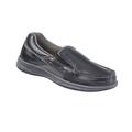 Blair Men's Dr. Max™ Leather Slip-On Casual Shoes - Black - 11