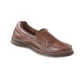 Blair Dr. Max™ Leather Slip-On Casual Shoes - Brown - 10.5