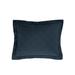 HiEnd Accents Linen Cotton Diamond Quilted Boudoir Pillow, 12"x16"