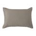 HiEnd Accents Hera Washed Linen Tailored Dutch Euro Pillow, 27"x39"