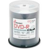 AbilityOne 7045016147492 SKILCRAFT DVD-R Recordable Disc 4.7 GB 16x Spindle Silver 100/Pack