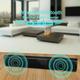 Wireless Bluetooth Sound Bar Speaker System TV Home Theater Soundbar Subwoofer Style:2 Speak Driver