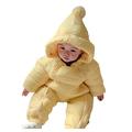 kpoplk Baby Jacket Kids Boys Windproof Coat Cartoon Dinosaur Zip Up Hooded Mesh Lined Jackets Toddler Baby Girl Hoody Outwear(Yellow)