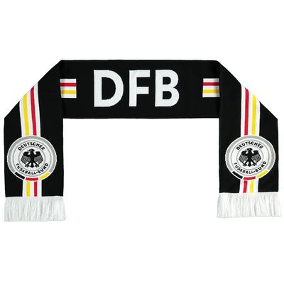 DFB Deutscher Fußball-Bund Schal – Schwarz – Unisex Image