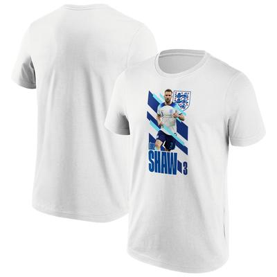 England FA Phillips No 14 Name & Number Graphic T-Shirt – Weiß – Erwachsene Image