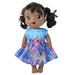 Doll Clothes Superstore Blue Purple Splash Dress Fits 14 Inch Baby Alive And Little Baby Dolls