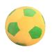 Jygee Cartoon Soccer Ball Pillow Stuffed Plush Baby Soccer ball plush Football Soccer Sports Toy Gift for Toddler Kids Adults Yellow green 30cm