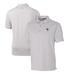 Men's Cutter & Buck Heather Gray Indianapolis Colts Throwback Logo Forge Heathered Stretch Polo