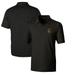 Men's Cutter & Buck Black Pittsburgh Steelers Throwback Logo Forge Pencil Stripe Stretch Polo