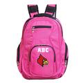 MOJO Pink Louisville Cardinals Personalized Premium Laptop Backpack
