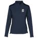 Women's Levelwear Navy Detroit Tigers Daybreak Quarter-Zip Pullover Top
