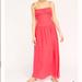 Free People Dresses | Free People Santorini Hot Pink Hibiscus Maxi Dress Size 4 | Color: Pink | Size: 4