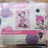Disney Bedding | Disney Junior Minnie Twin Size Blanket | Color: Pink | Size: Twin