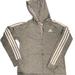 Adidas Jackets & Coats | Adidas Unisex Jacket Boys Size Lg (14/16) | Color: Gray/White | Size: Boys Lg (14/16)