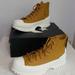 Converse Shoes | Converse Ctas Lugged Winter 2.0 Hi Leather Sneaker Shoes Sz 8 Womens New | Color: Gold/Tan | Size: 8