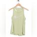 Nike Tops | Nike Running Dri-Fit Swoosh Logo Tank Top In Pale Blue | Color: Green/White | Size: M
