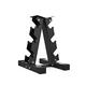 Dumbbell Weight Rack - 3 Tier Hex Dumbbell Rack - Weight Storage Shelf for Dumbbells - Home Gym Equipment for Strength Training and Exercise by Body Revolution